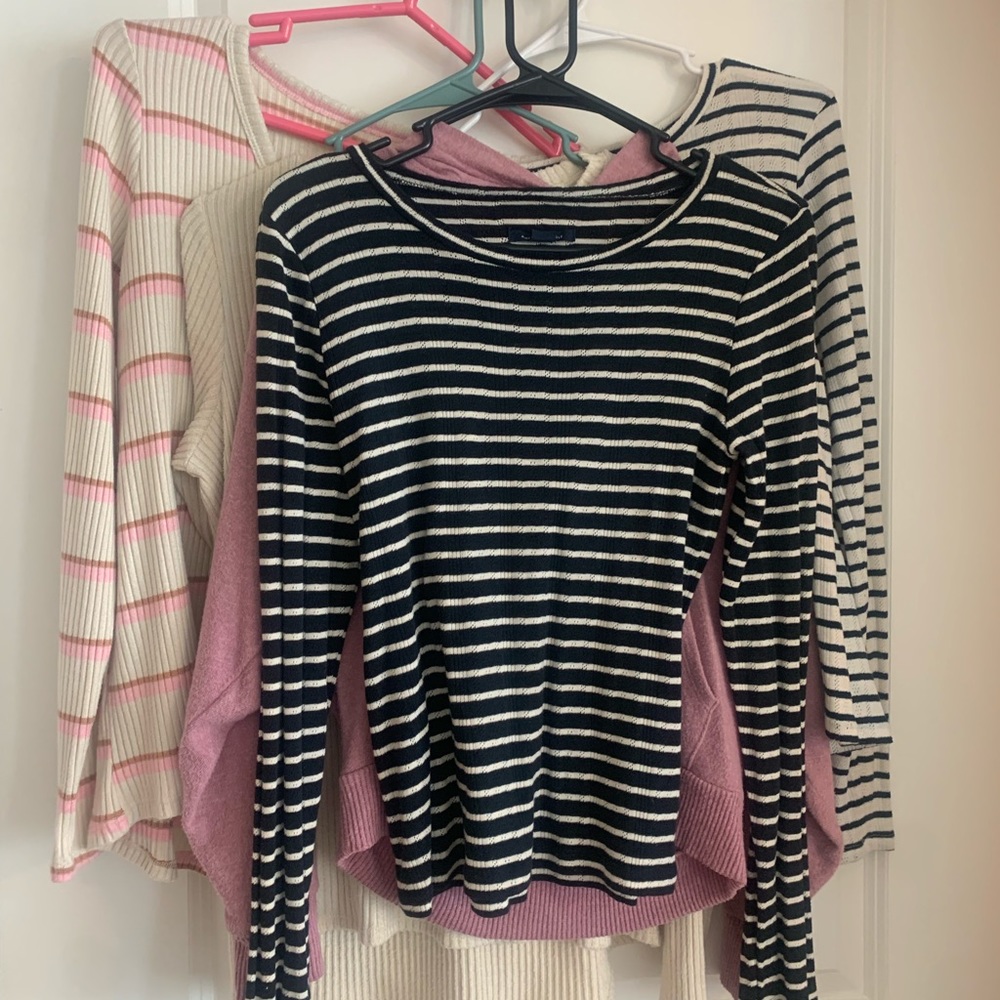 Lot of 5 American Eagle Long Sleeve Shirts